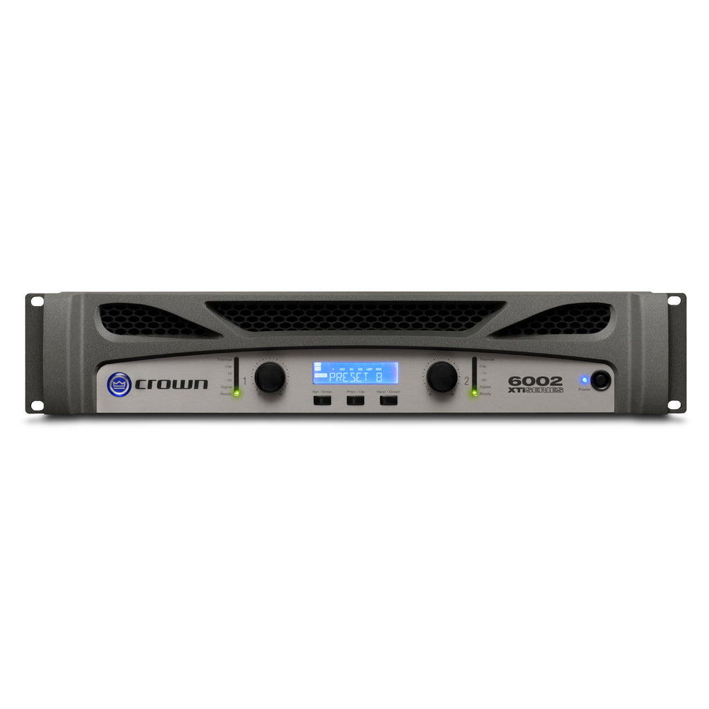 Crown Audio XTi 6002 Stereo Power Amplifier with DSP - Open Box, Mint - MusicMarket