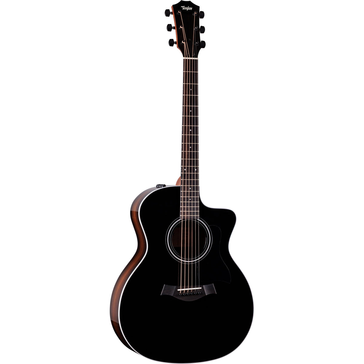 Taylor Special Edition 214ce DLX Blacktop Acoustic Electric Guitar - MusicMarket