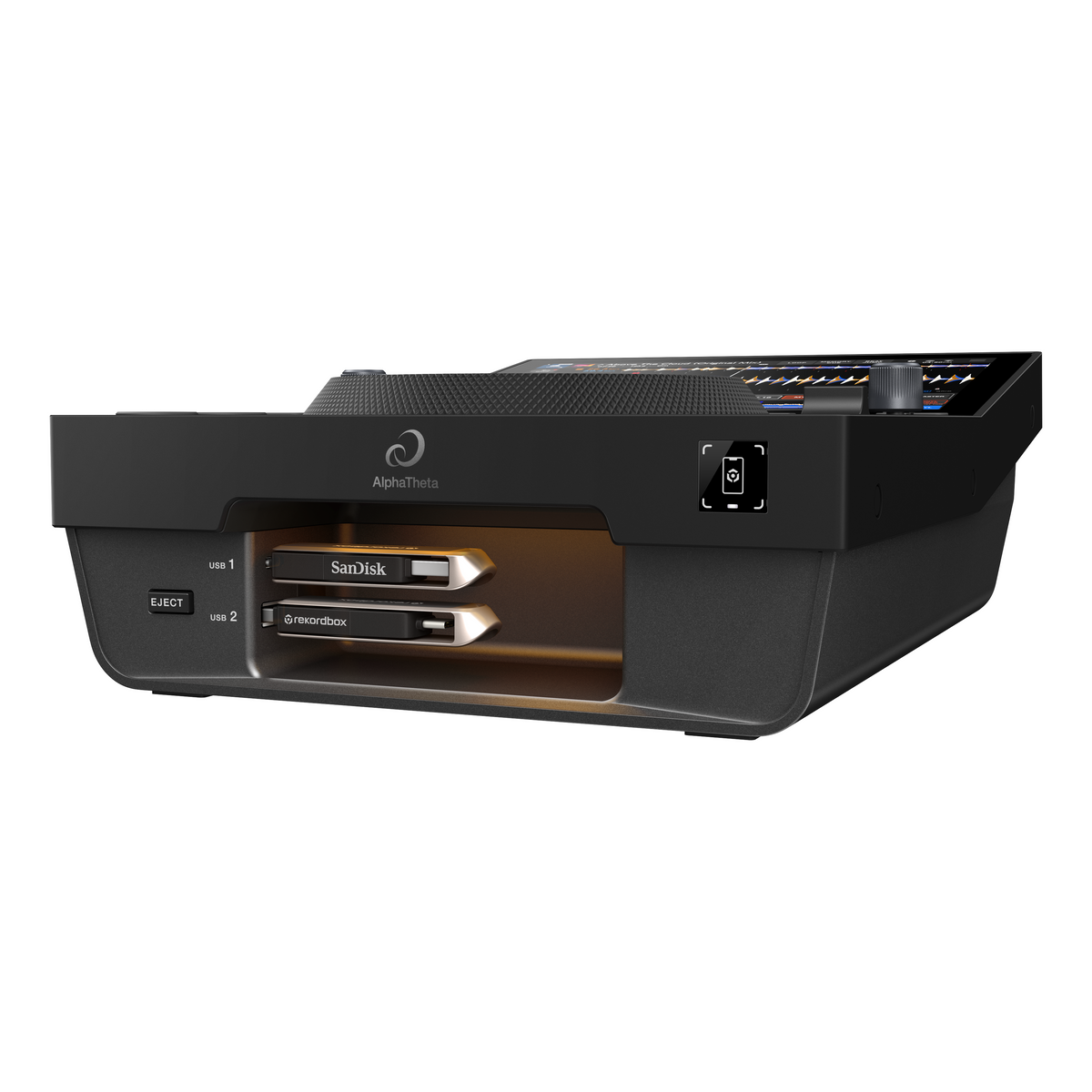 AlphaTheta CDJ-1500X DJ Multi Player - View 3 | MusicMarket