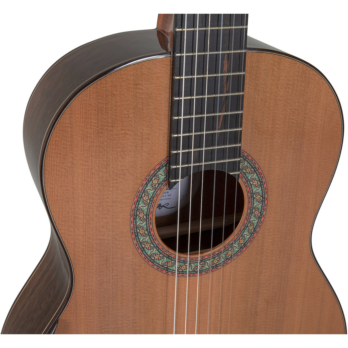 Manuel Rodriguez Superior B-C Eukalyptus Acoustic Guitar - Solid Cedar Top - View 6 | MusicMarket
