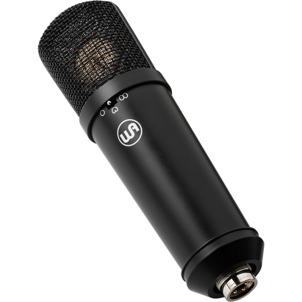 Warm Audio WA-87jr Large Diaphragm Multi-Polar Pattern Condenser Mic - Black - View 3 | MusicMarket