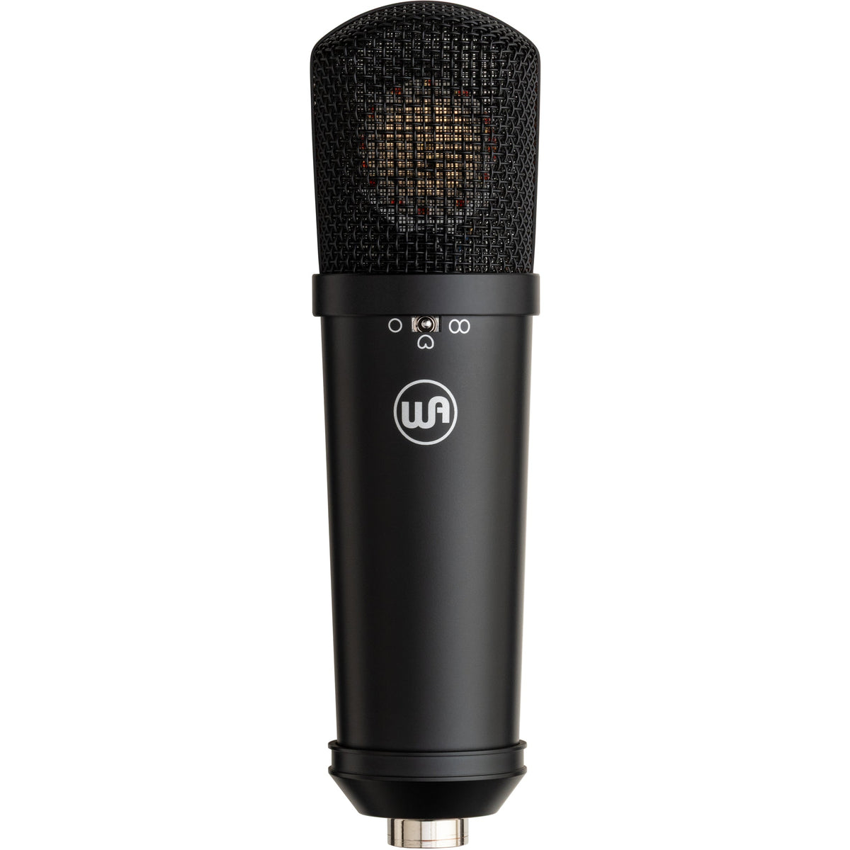 Warm Audio WA-87jr Large Diaphragm Multi-Polar Pattern Condenser Mic - Black - MusicMarket
