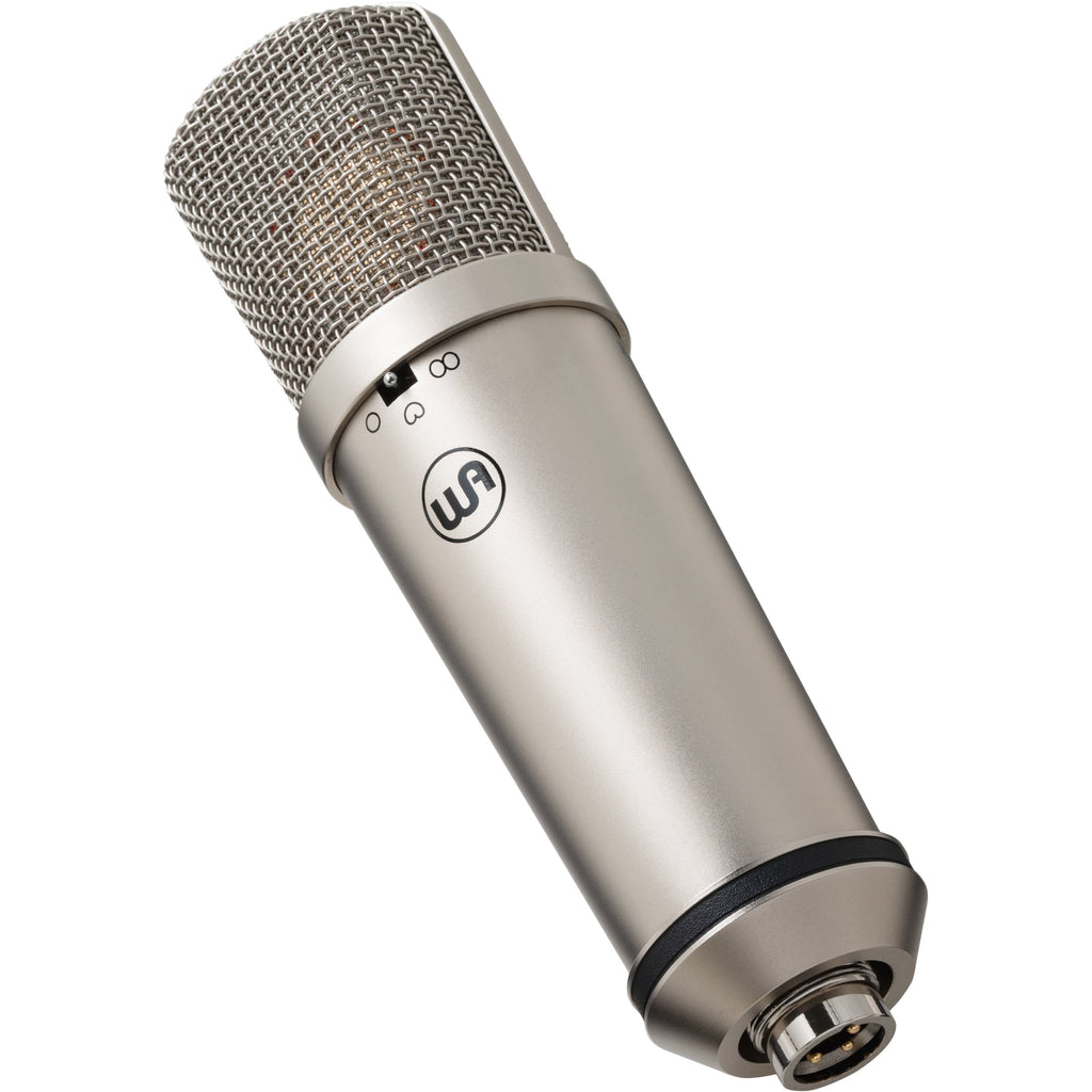 Warm Audio WA-87jr Large Diaphragm Multi-Polar Pattern Condenser Mic - Nickel - View 3 | MusicMarket