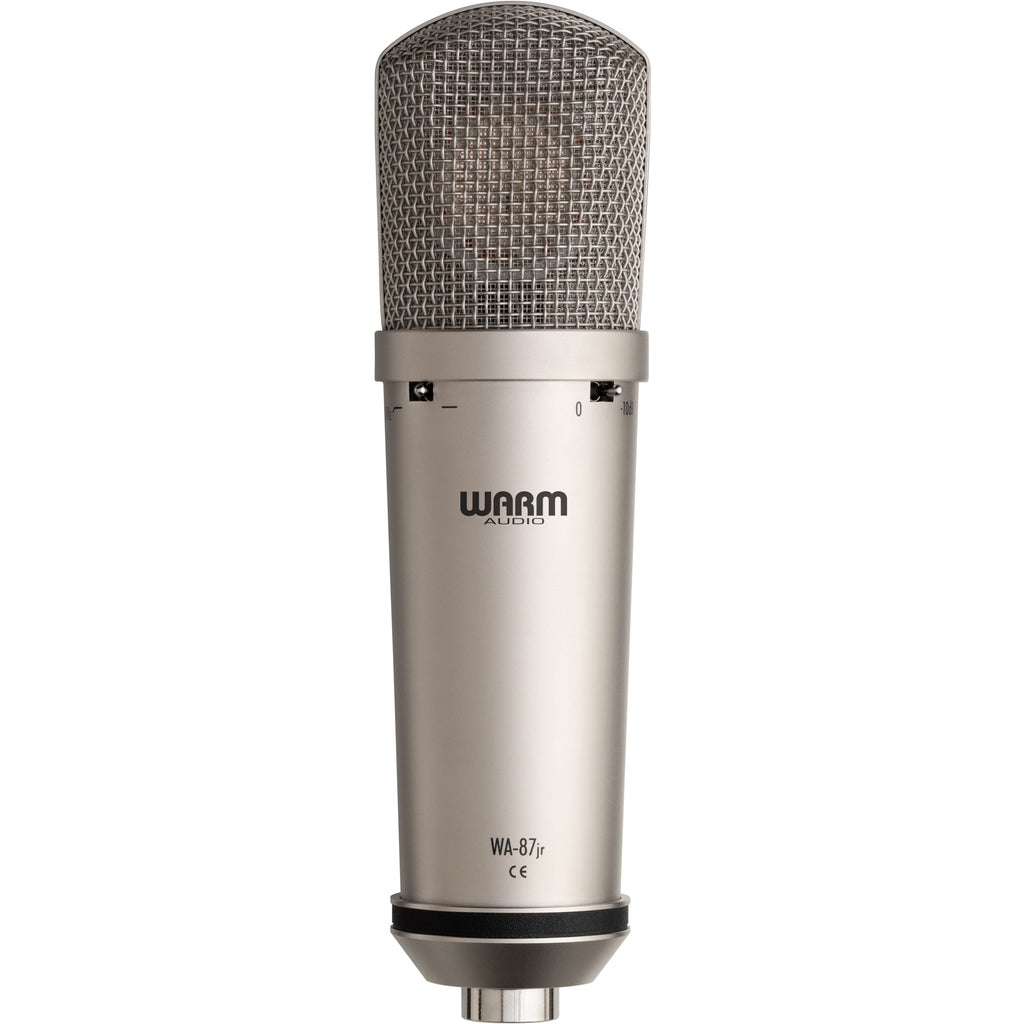Warm Audio WA-87jr Large Diaphragm Multi-Polar Pattern Condenser Mic - Nickel - View 2 | MusicMarket