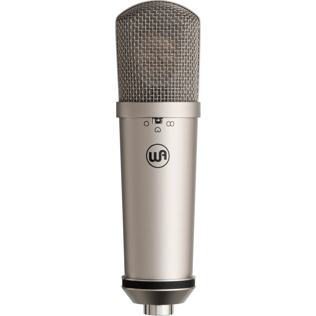 Warm Audio WA-87jr Large Diaphragm Multi-Polar Pattern Condenser Mic - Nickel - MusicMarket