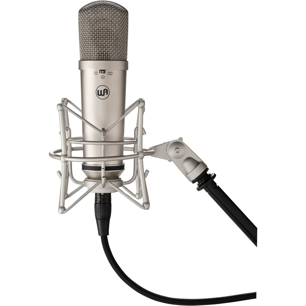Warm Audio WA-87jr Large Diaphragm Multi-Polar Pattern Condenser Mic - Nickel - View 5 | MusicMarket