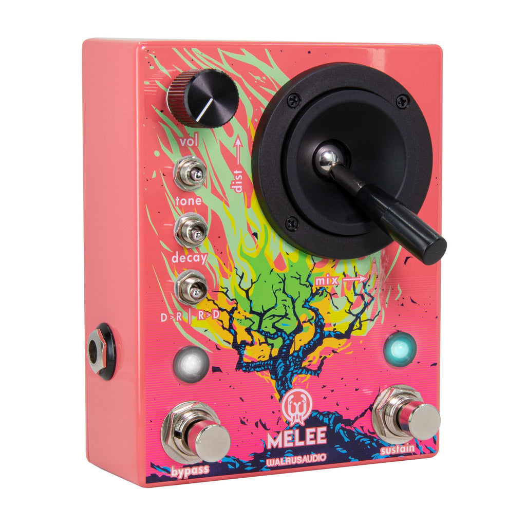 Walrus Audio Melee: Wall of Noise Distortion and Reverb Guitar Pedal - Mint, Open Box - View 2 | MusicMarket