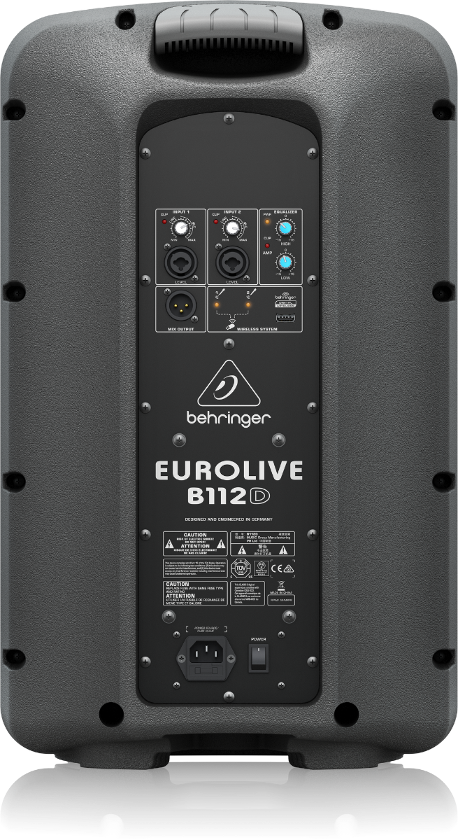 Behringer Eurolive B112D Active 2-Way 12” PA Speaker - View 2 | MusicMarket