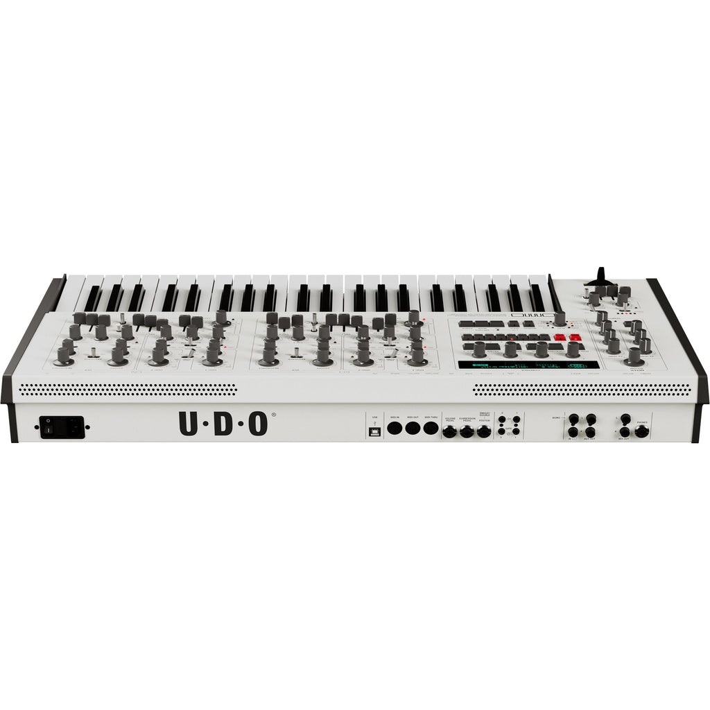 UDO Audio DMNO 8 Voice Analog Hybrid Synthesizer - White - View 8 | MusicMarket
