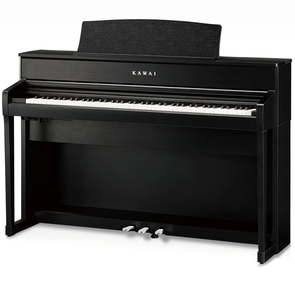 Kawai CA701 Digital Piano with Bench - Satin Black - View 2 | MusicMarket