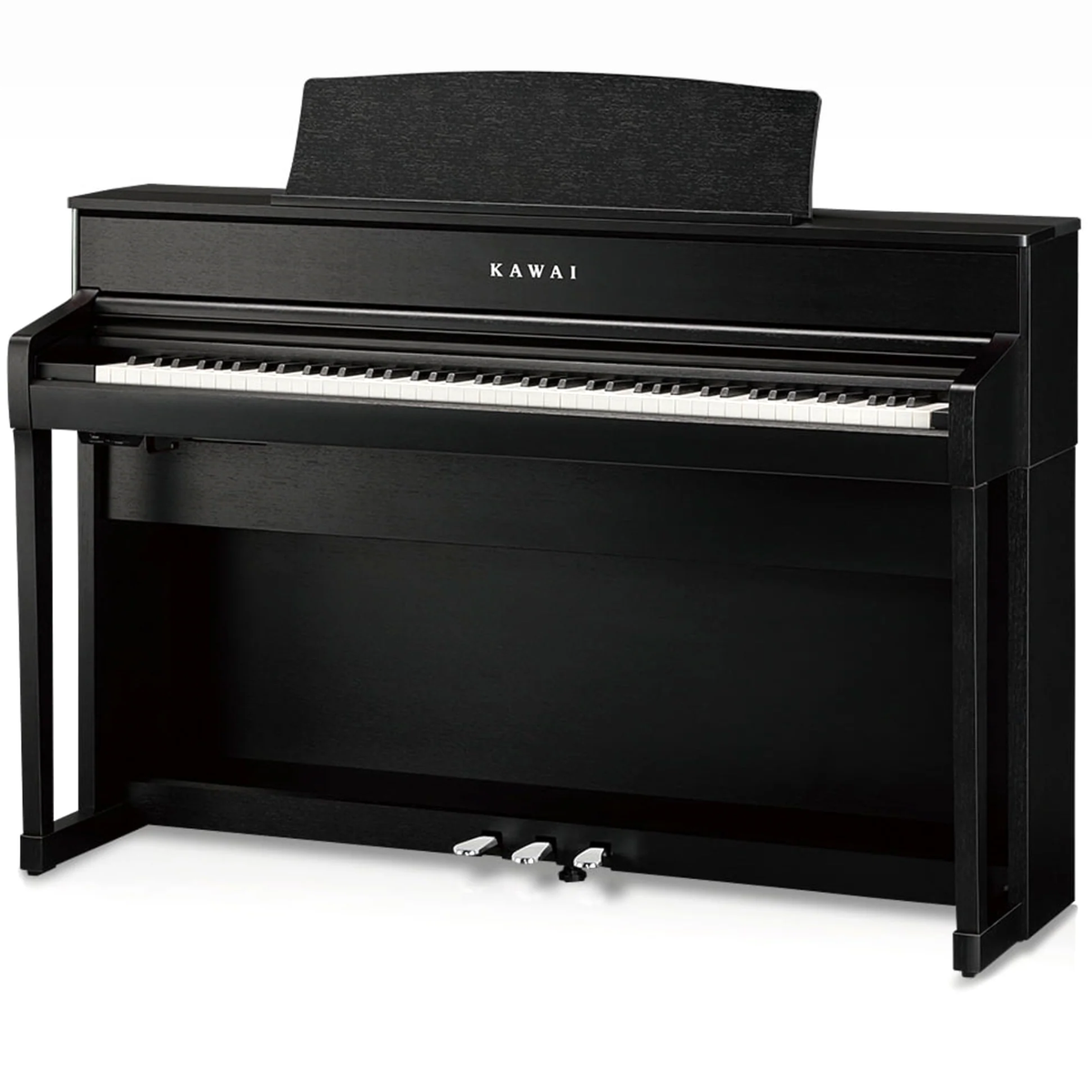 Kawai CA701 Digital Piano with Bench - Satin Black - View 2 | MusicMarket