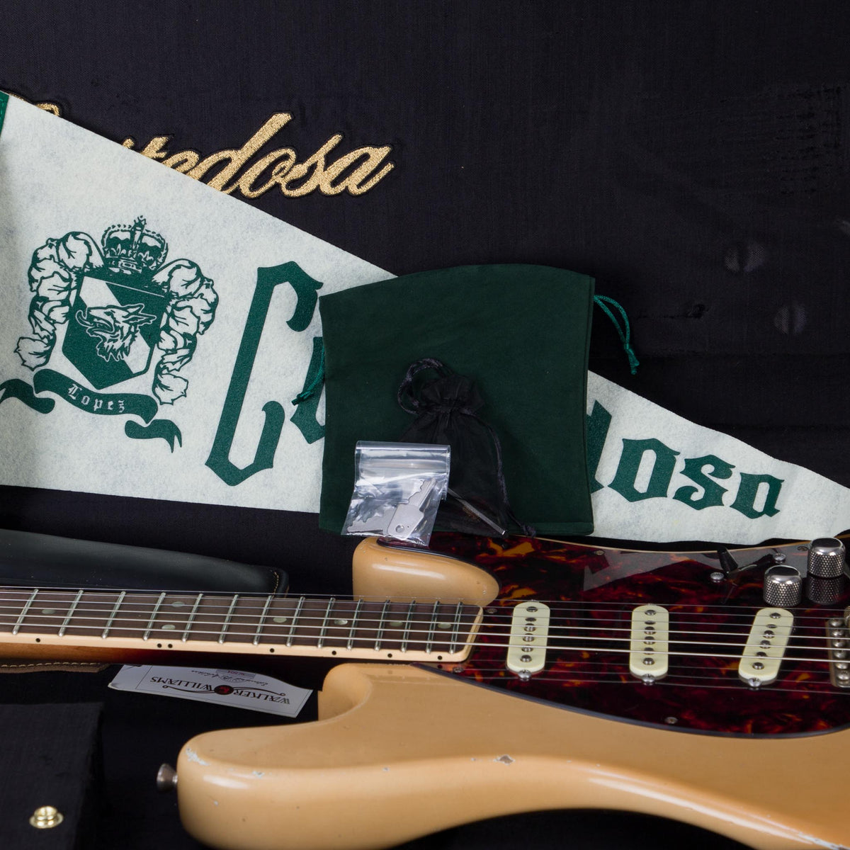 Castedosa ABI Electric Guitar - Aged Burnt Marshmellow - #414 - View 12 | MusicMarket