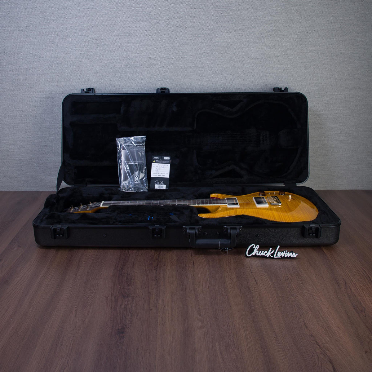 PRS Wood Library McCarty Tremolo With 408 Switching Electric Guitar - Vintage Yellow - #260430164 - View 10 |