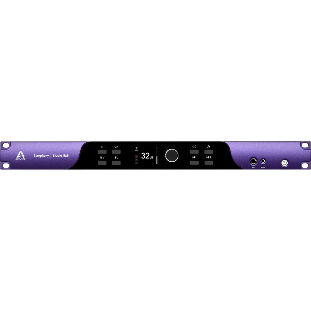 Apogee Symphony Studio 8x8 USB-C Audio Interface for Stereo Mixing and Recording with Output DSP - MusicMarket