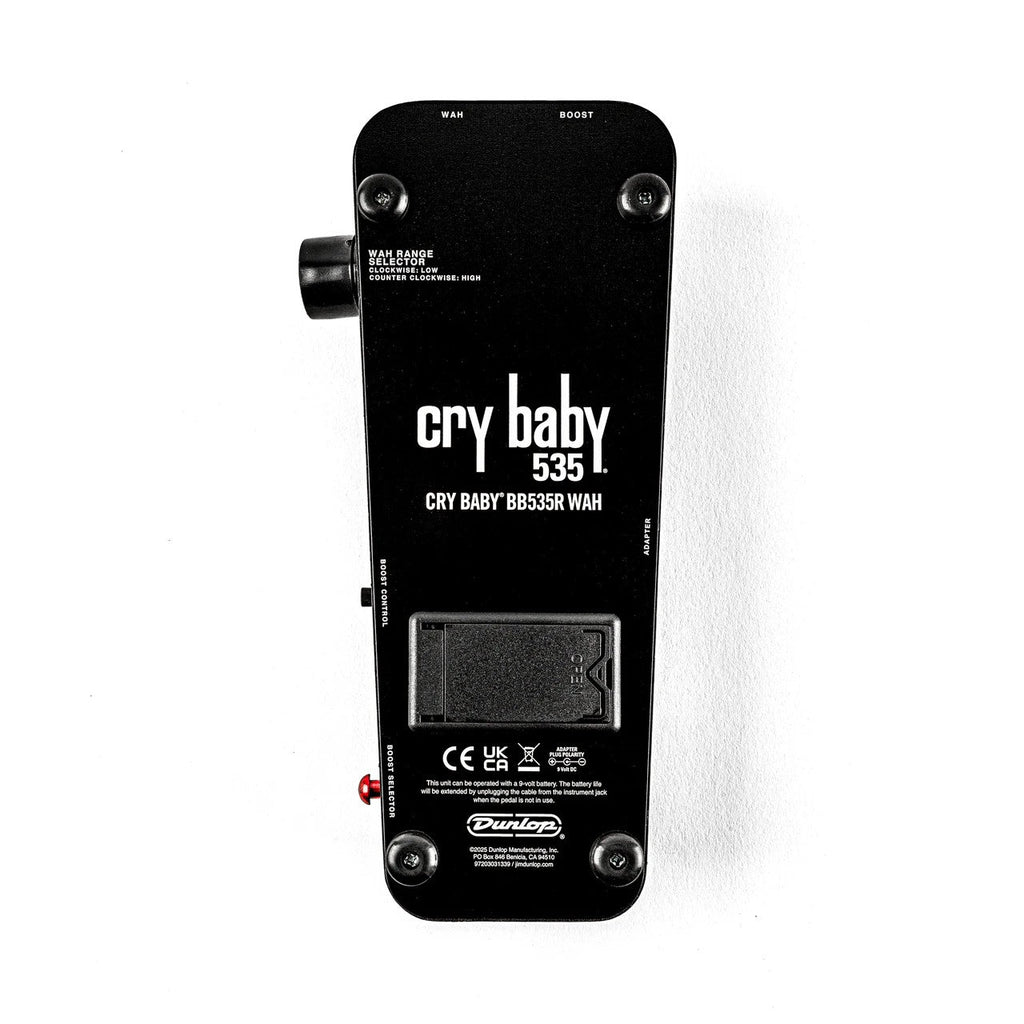 Dunlop Cry Baby BB535 Wah Reissues Guitar Effects Pedal - View 2 | MusicMarket