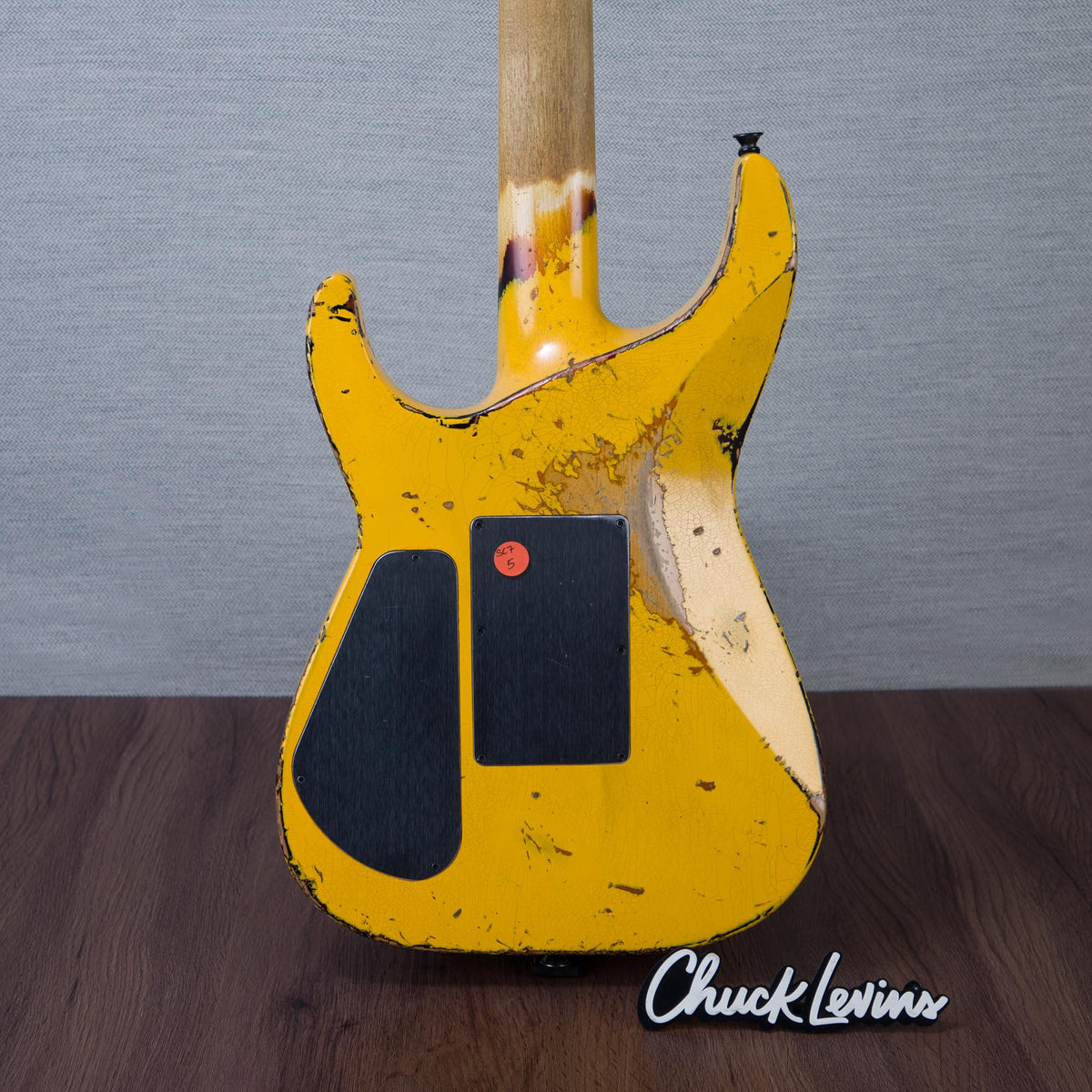 Jackson Custom Shop USA Special Edition Soloist Electric Guitar - Taxi Cab Yellow - #J11313 - View 5 | MusicMarket