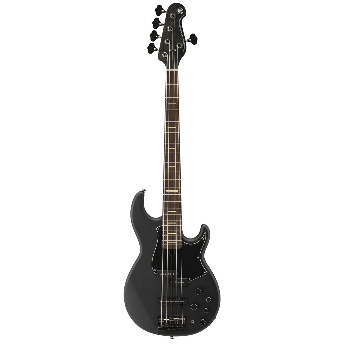 Yamaha BB735A 5-String Electric Bass Guitar - Trans Matte Black - MusicMarket