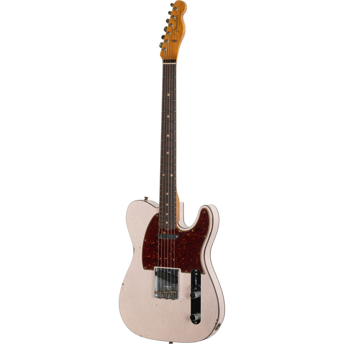 Fender Custom Shop 60’s Telecaster Custom Relic - Faded Shell Pink - View 3 | MusicMarket