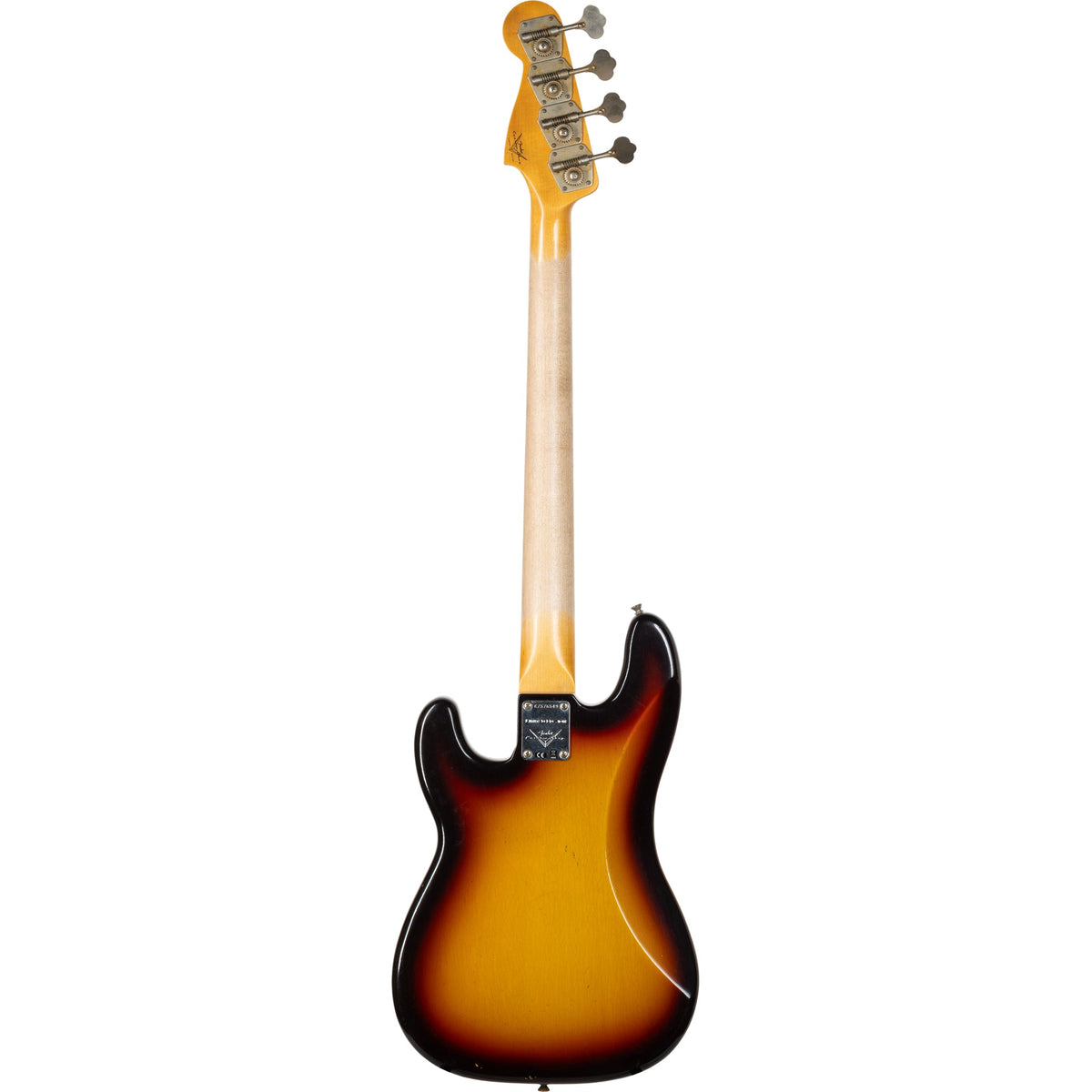 Fender Custom Shop F22 LTD ‘59 Precision Bass Journeyman - Chocolate 3-Tone Sunburst - View 2 | MusicMarket