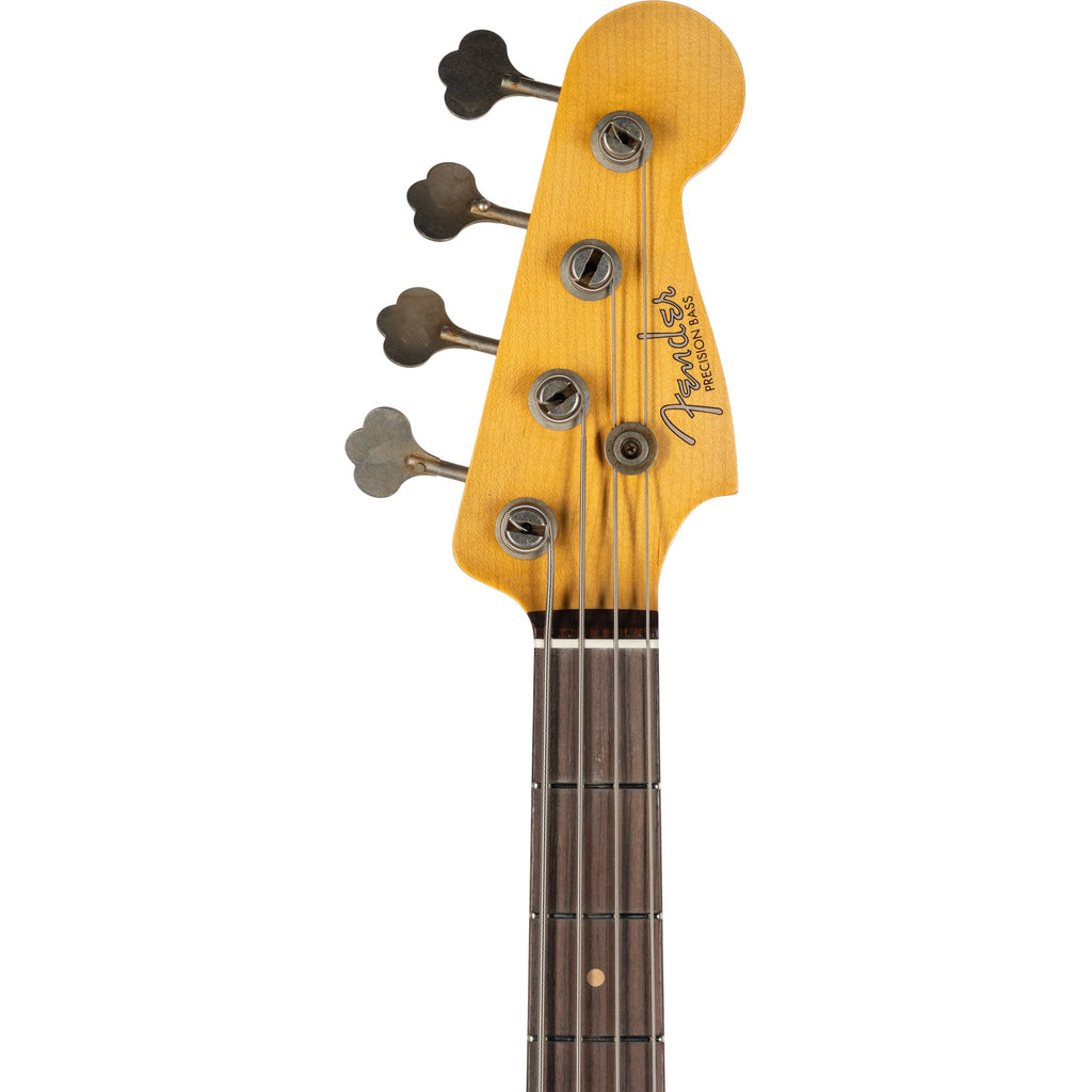 Fender Custom Shop F22 LTD ‘59 Precision Bass Journeyman - Chocolate 3-Tone Sunburst - View 9 | MusicMarket