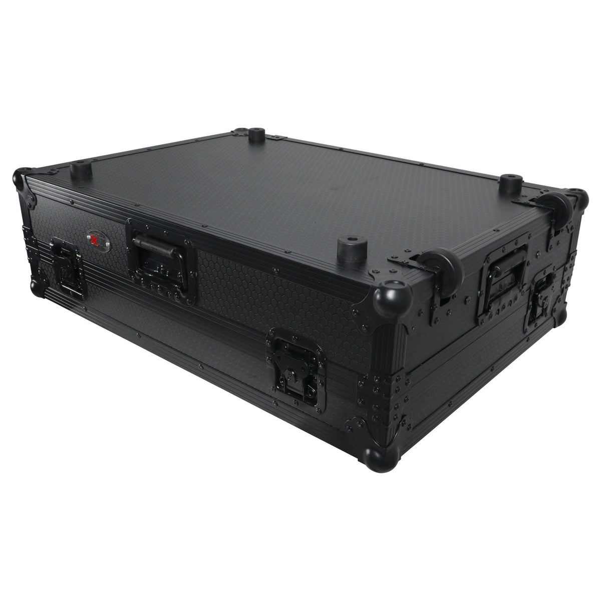 ProX XS-PRIME4WLTBL ATA Flight Case For Denon PRIME 4 G2/PRIME 4 MK2 DJ Controller with Laptop Shelf 1U Rack Space