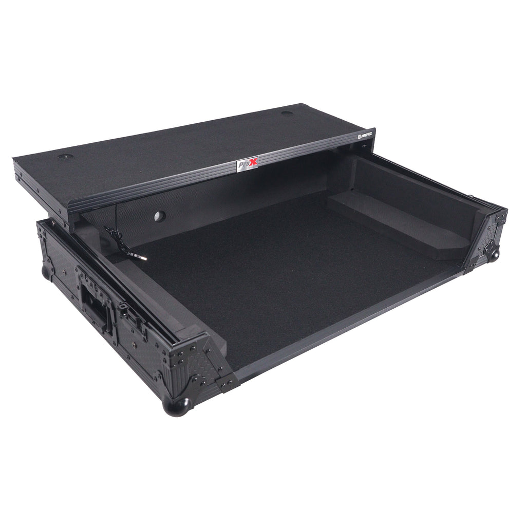 ProX XS-HIT7WLTBL LED ATA Flight Case for Hercules T7 - Black - MusicMarket
