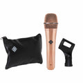 Telefunken M80 Supercardioid Dynamic Handheld Vocal Microphone - Red with Rose Gold - MusicMarket