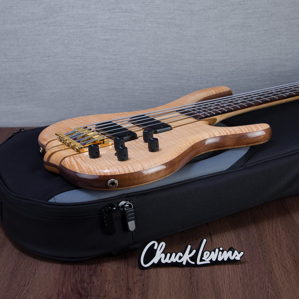 Ken Smith BSR-5WTE White Tiger Elite 5 3A Electric Bass Guitar - #5WTE708726 - View 9 | MusicMarket