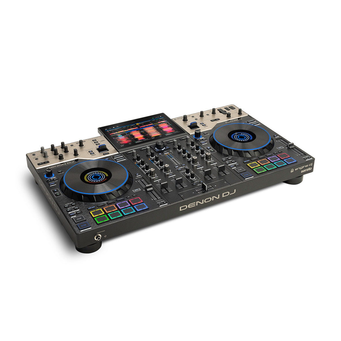 Denon DJ PRIME 4 G2 4-Channel Standalone DJ System with Built-in FX, Lighting Output, and Stems - View 5 | MusicMarket