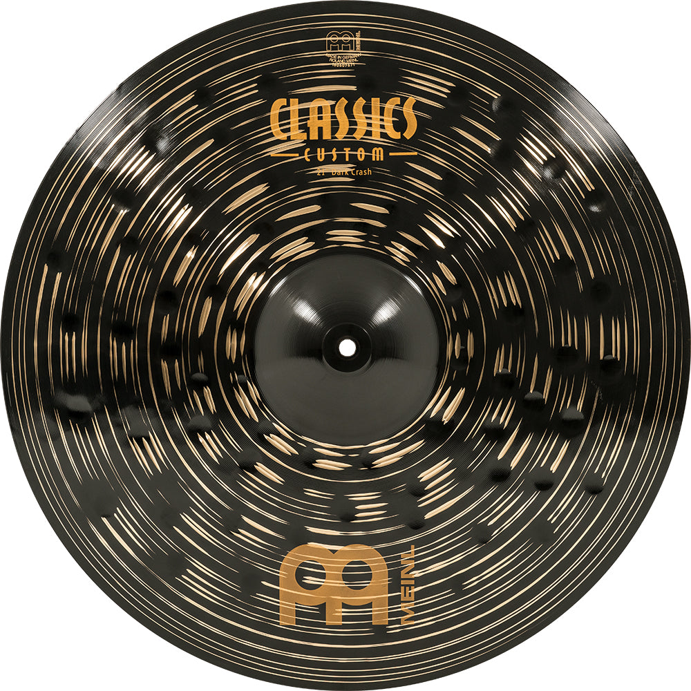 Meinl 21” Classics Custom Dark Crash Cymbal - MusicMarket