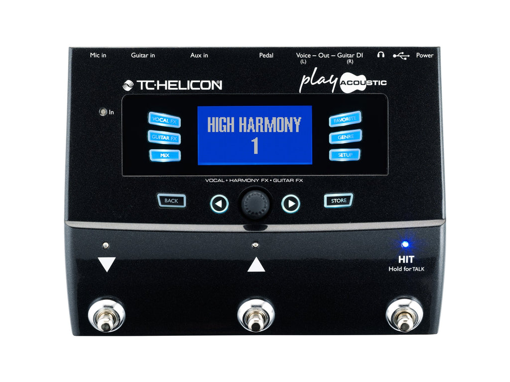 TC Helicon Play Acoustic Harmonizer / Guitar Effect Processor - View 3 | MusicMarket