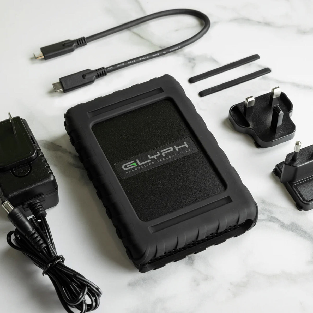 7.6TB Blackbox Plus SSD U.2 PRO, USB-C (3.2, Gen2), External Power - View 3 | MusicMarket