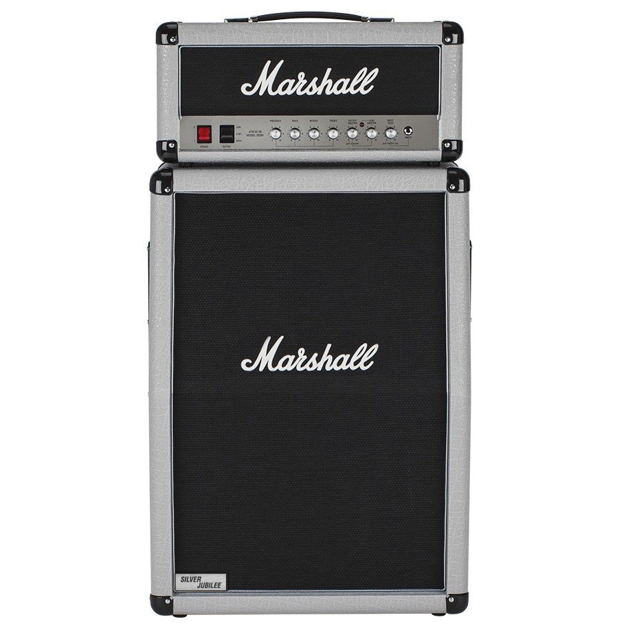 Marshall 2536A 140-Watt 2x12-Inch Silver Jubilee Angled Amplifier Cabinet - MusicMarket