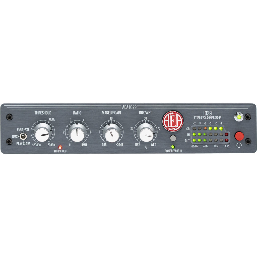 AEA 1029 Stereo VCA Half Rack Compressor - MusicMarket