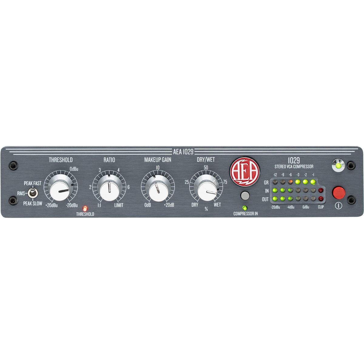 AEA 1029 Stereo VCA Half Rack Compressor - MusicMarket