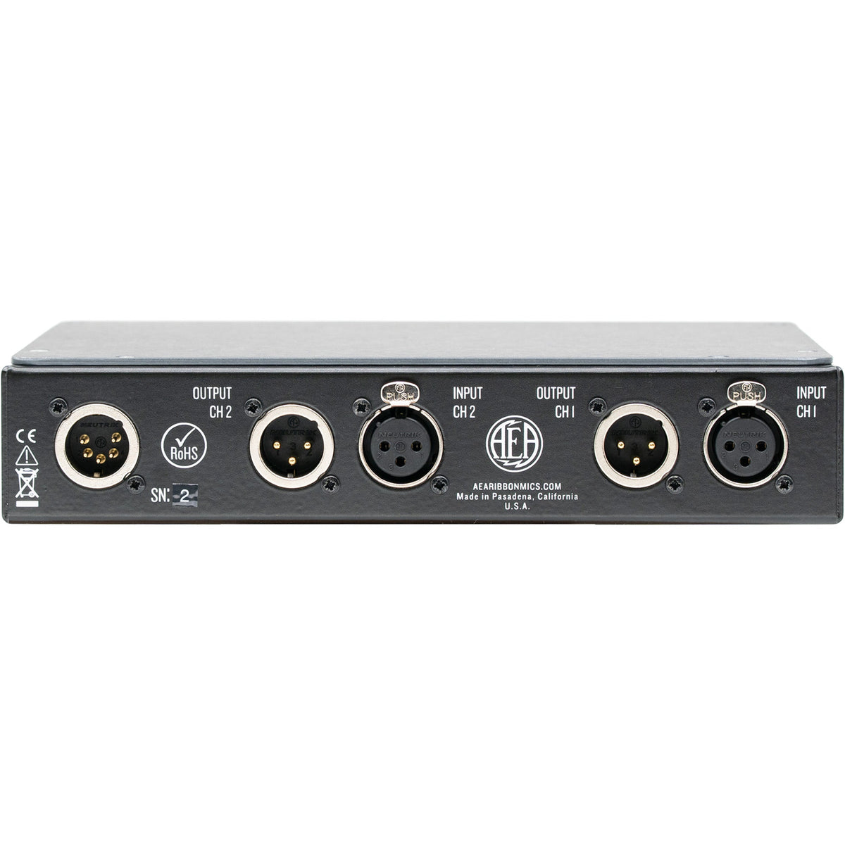 AEA 1029 Stereo VCA Half Rack Compressor - View 5 | MusicMarket