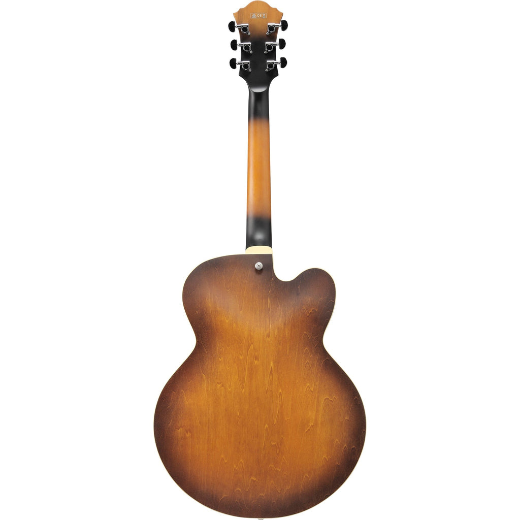 Ibanez AF55 Artcore Left Handed Hollow Body Electric Guitar - Tobacco Flat - View 3 | MusicMarket