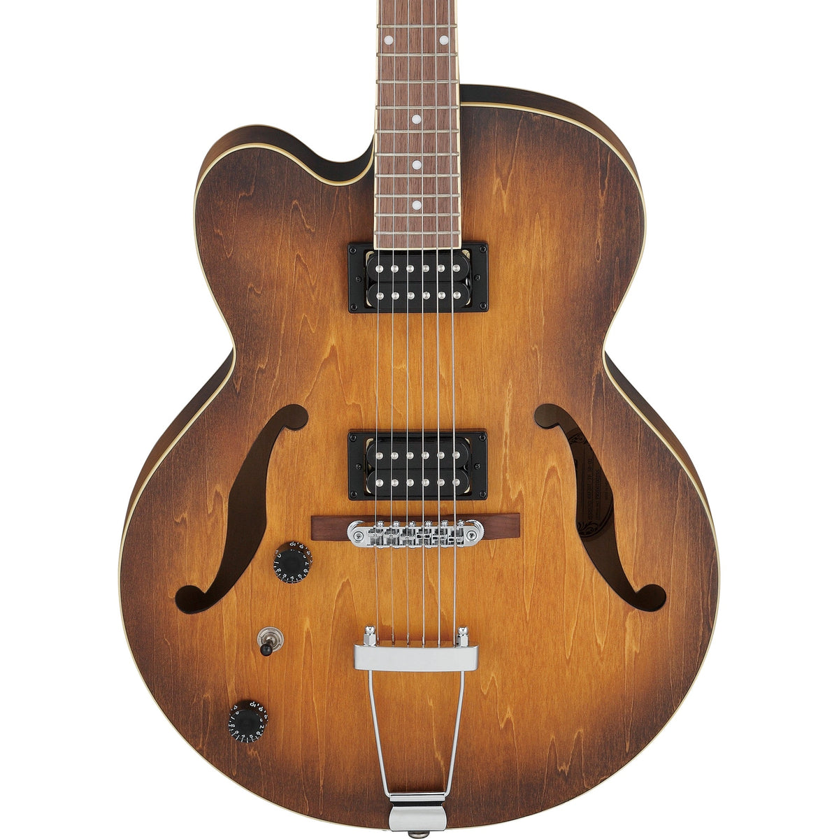 Ibanez AF55 Artcore Left Handed Hollow Body Electric Guitar - Tobacco Flat - MusicMarket