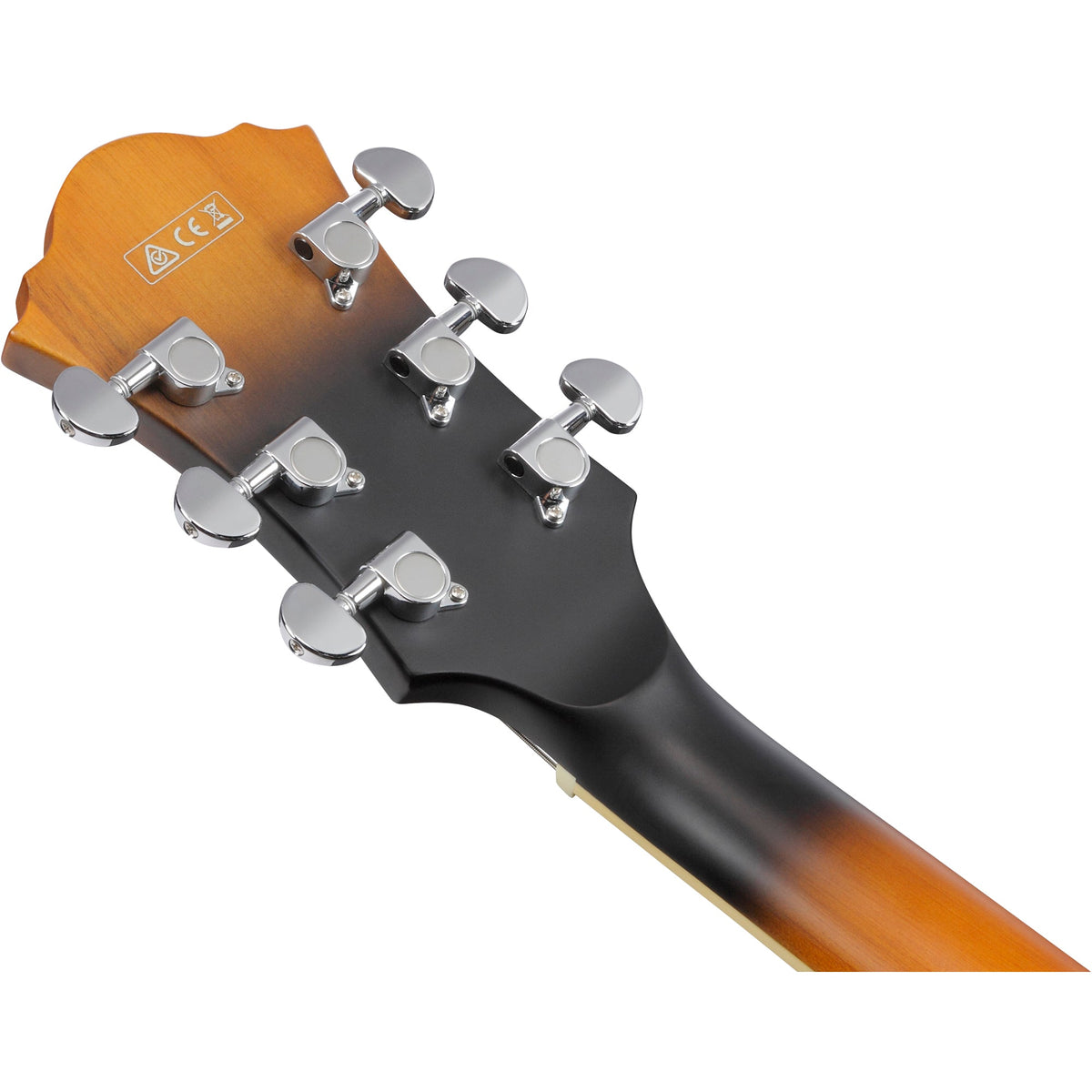 Ibanez AF55 Artcore Left Handed Hollow Body Electric Guitar - Tobacco Flat - View 5 | MusicMarket