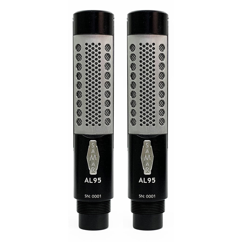 Samar Audio Design AL95 Passive Figure 8 Ribbon Microphone - Matched Pair - MusicMarket