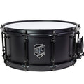 SJC Drums Alpha Series 6.5x14 Snare Drum - Black Steel - MusicMarket