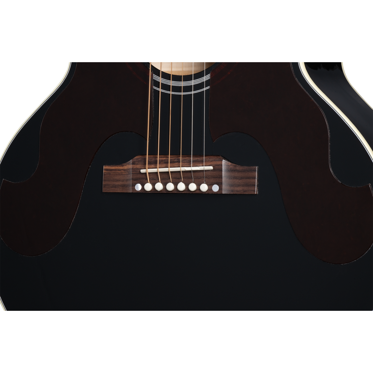 Gibson Everly Brothers J-180 Acoustic Electric Guitar - Ebony - View 6 | MusicMarket