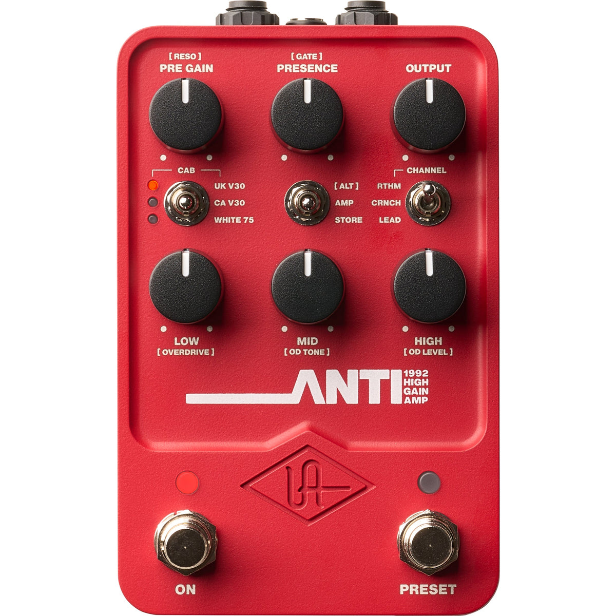 Universal Audio ANTI 1992 High Gain Amp Pedal - MusicMarket