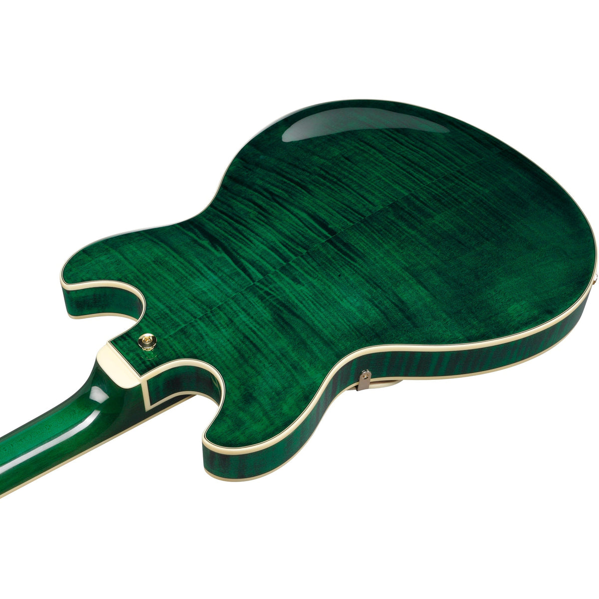 Ibanez AS93FM Artcore Expressionist Electric Guitar - Transparent Moss Green - View 8 | MusicMarket