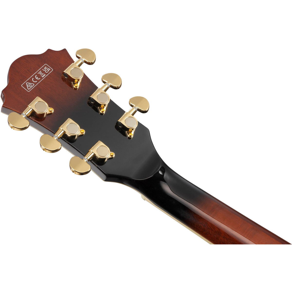 Ibanez AS Artcore Expressionist Semi-Hollow Electric Guitar - Dark Brown Sunburst - View 6 | MusicMarket
