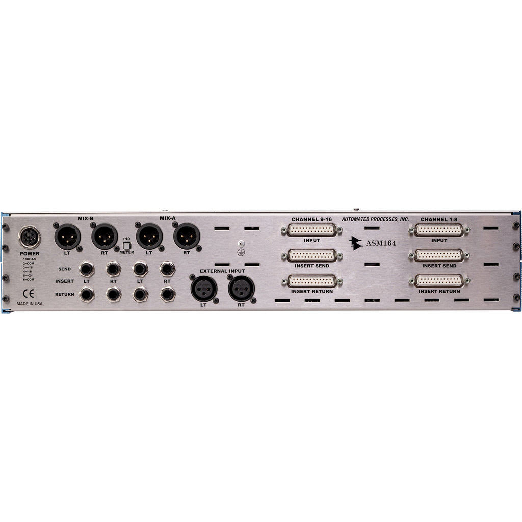 API ASM164 16 Channel Rackmount Summing Mixer - View 3 | MusicMarket