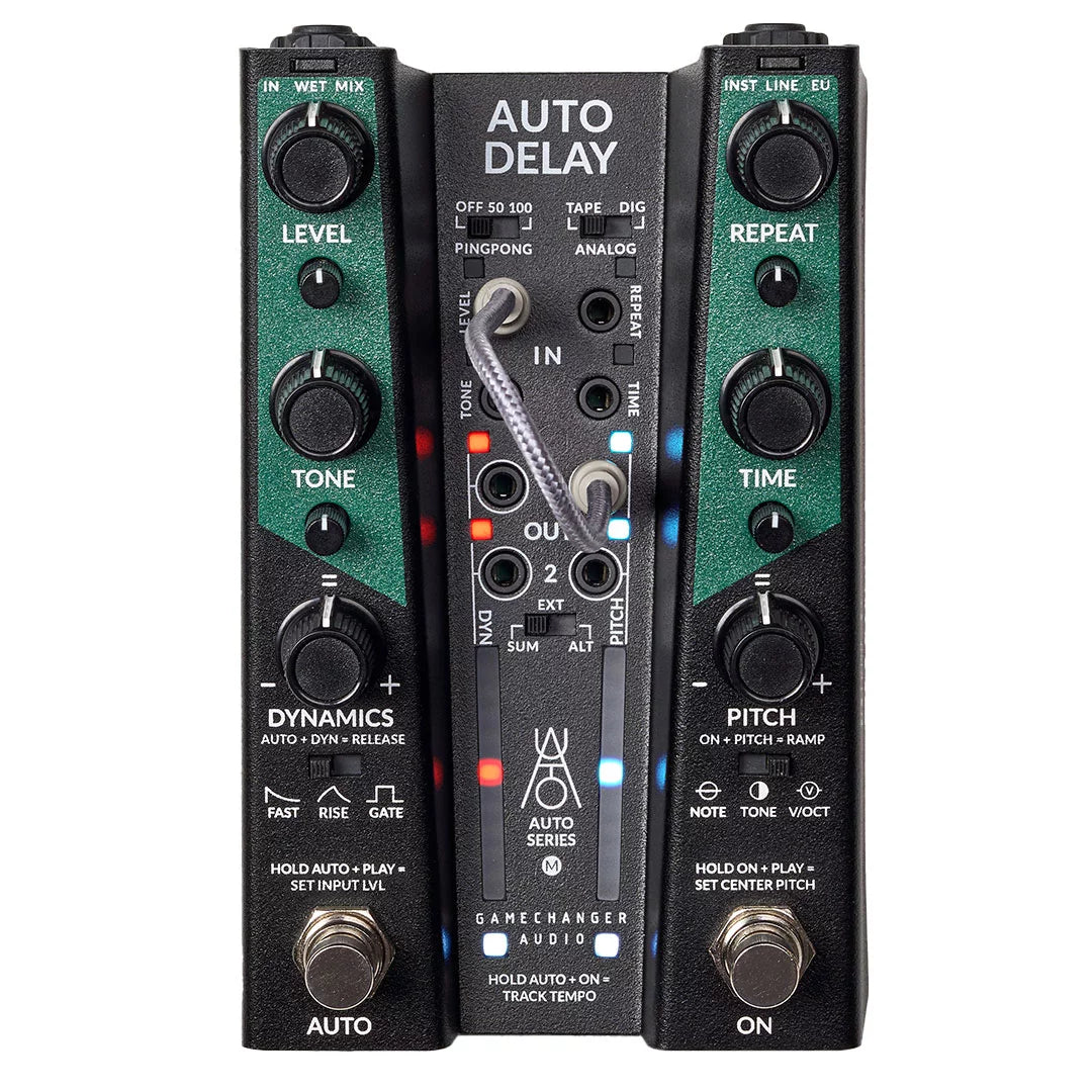 Gamechanger Audio AUTO DELAY Pitch and Dynamics Responsive Delay Pedal - MusicMarket