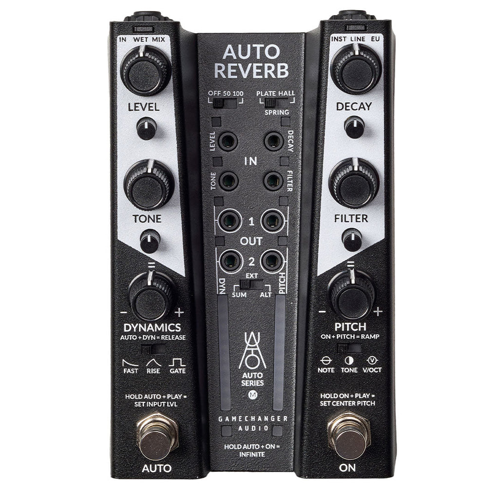 Gamechanger Audio AUTO REVERB - Pitch and Dynamics Responsive Reverb Pedal - View 4 | MusicMarket