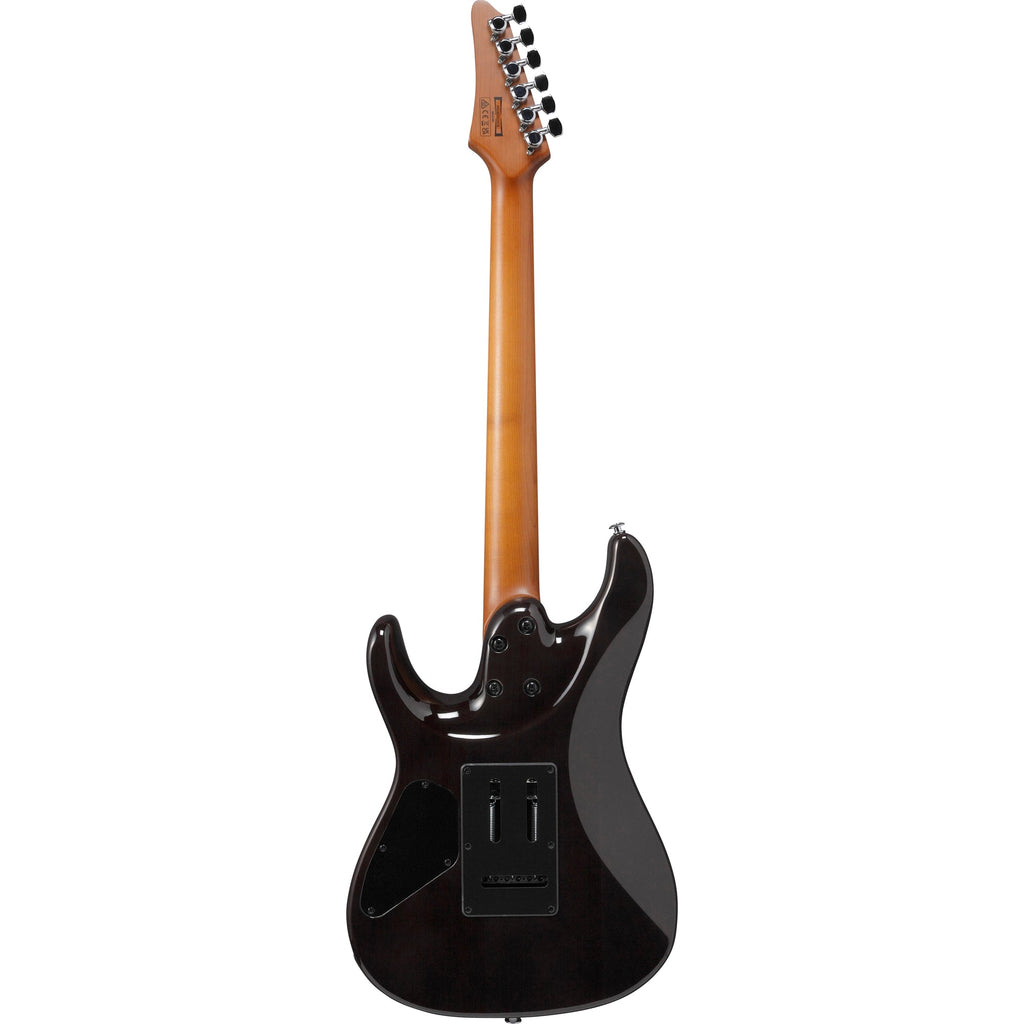 Ibanez AZ24S1F AZ Standard 6-String Electric Guitar - Transparent Black Sunburst - View 3 | MusicMarket