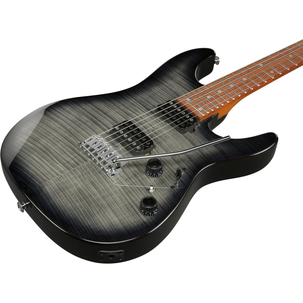 Ibanez AZ24S1F AZ Standard 6-String Electric Guitar - Transparent Black Sunburst - View 8 | MusicMarket